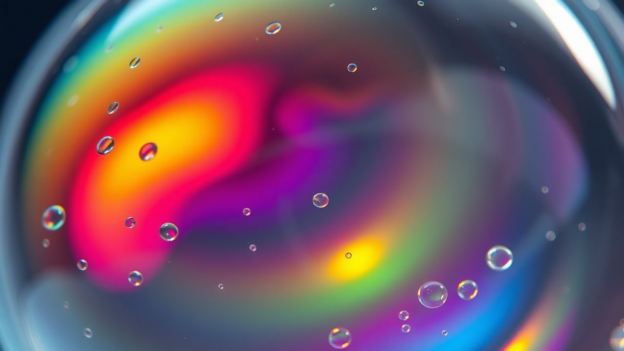 Kaleidoscopic Soap Bubble Interference