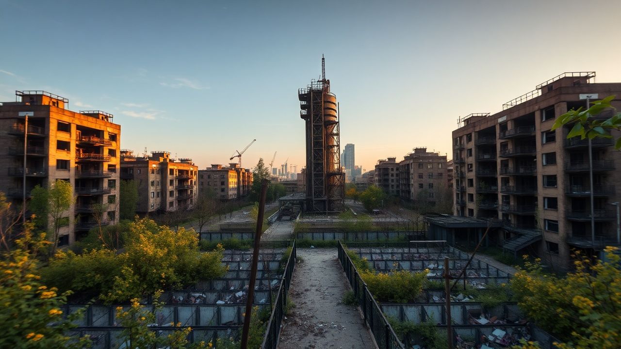 Ancient Chernobyl Nature Reclaiming