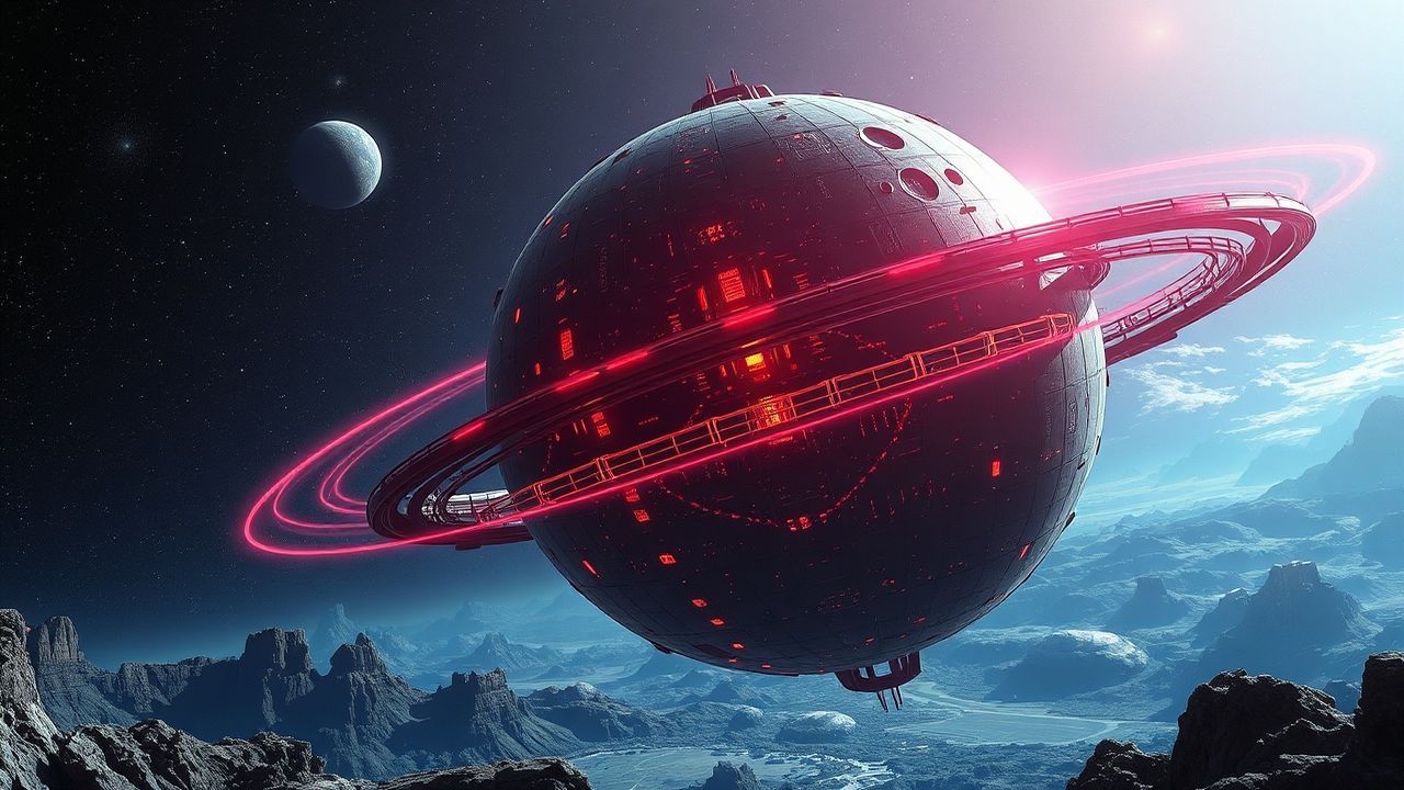 Vast Dyson Sphere Megastructure