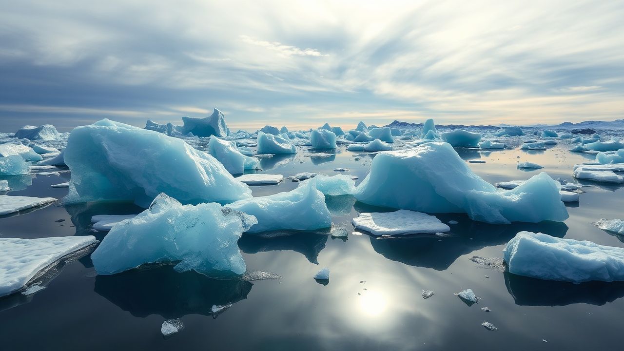 Glorious Iceland Glacial Lagoon Crystal