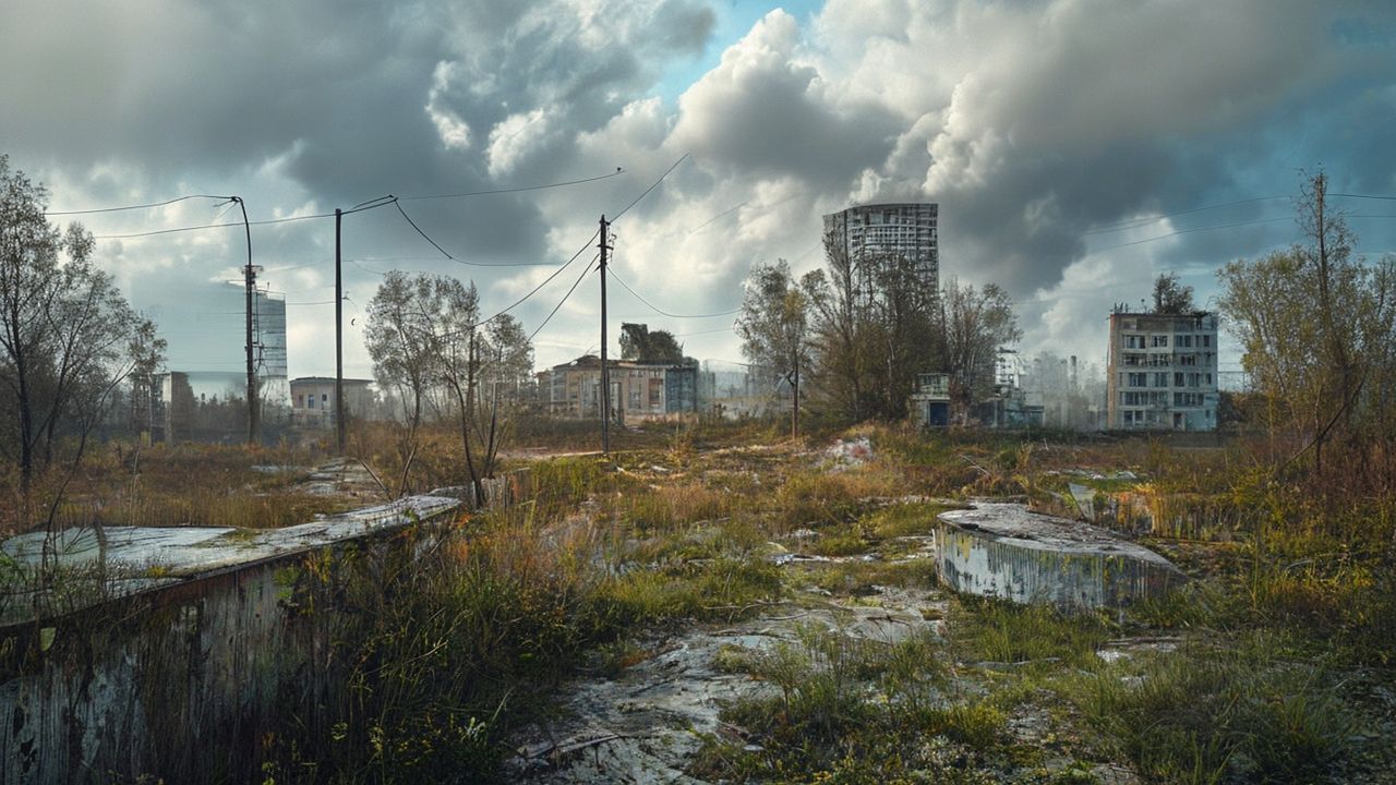 Overgrown Chernobyl Nature Reclaiming