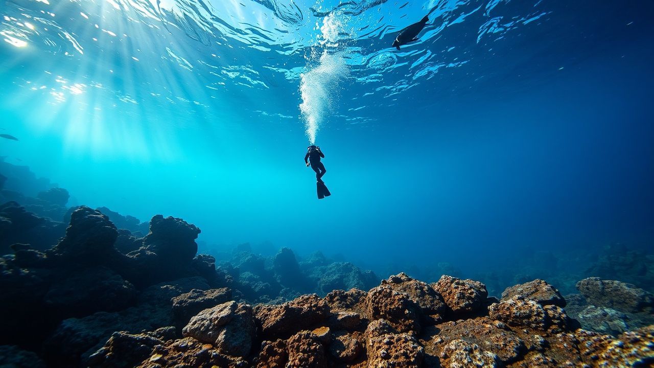 Oceanic Freediver Blue Abyss Serenity