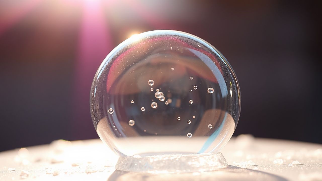 Prismatic Soap Bubble Interference