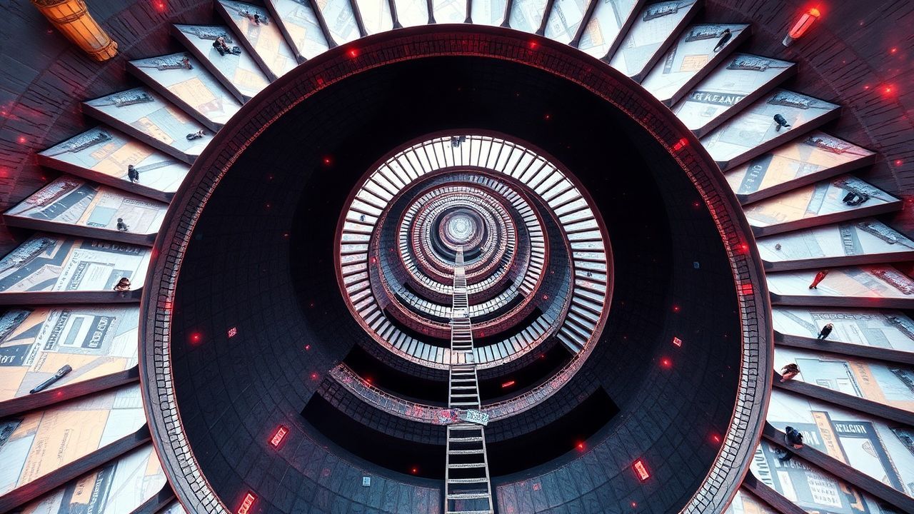 Dreamlike Infinite Stairs Impossible