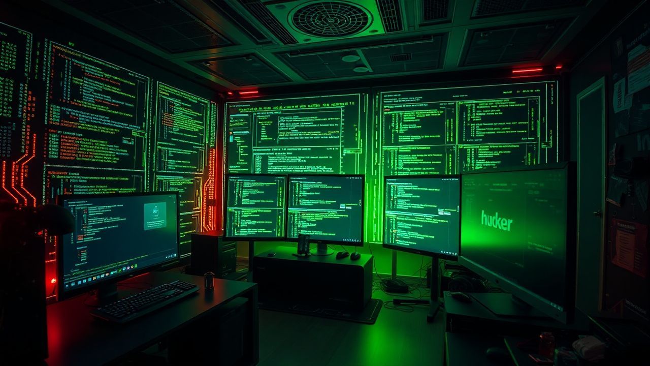 Chromatic Hacker Den Screens