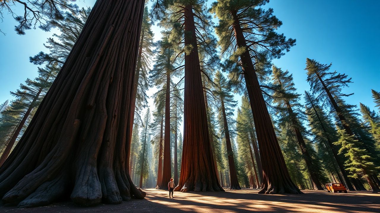 Tranquil Sequoia Grove Giant