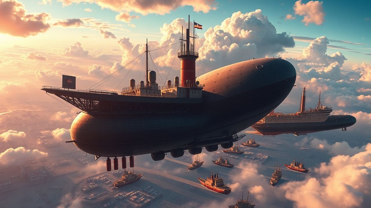 Victorian Airship Fleet Victorian