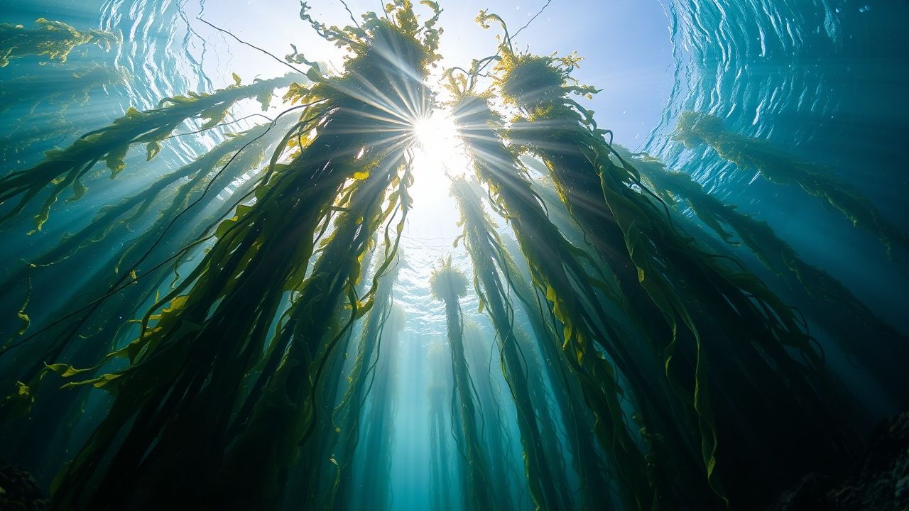 Shimmering Kelp Forest Cathedral Depths
