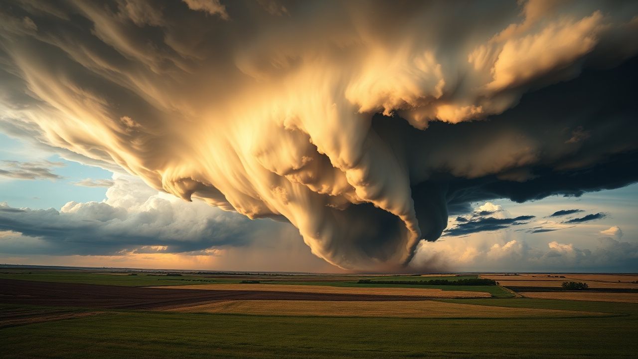 Verdant Tornado Supercell Structure Drama
