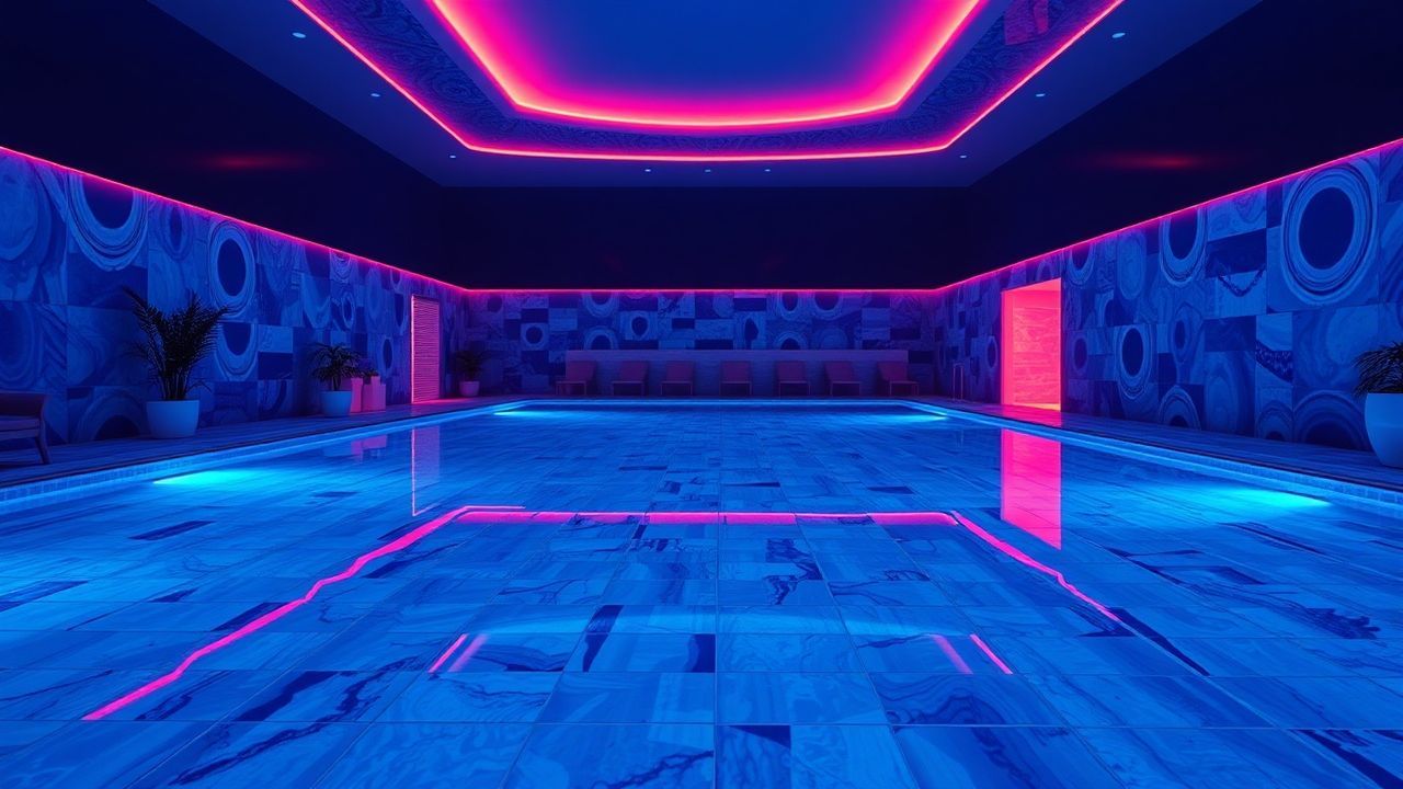 Glitch Liminal Pool Empty