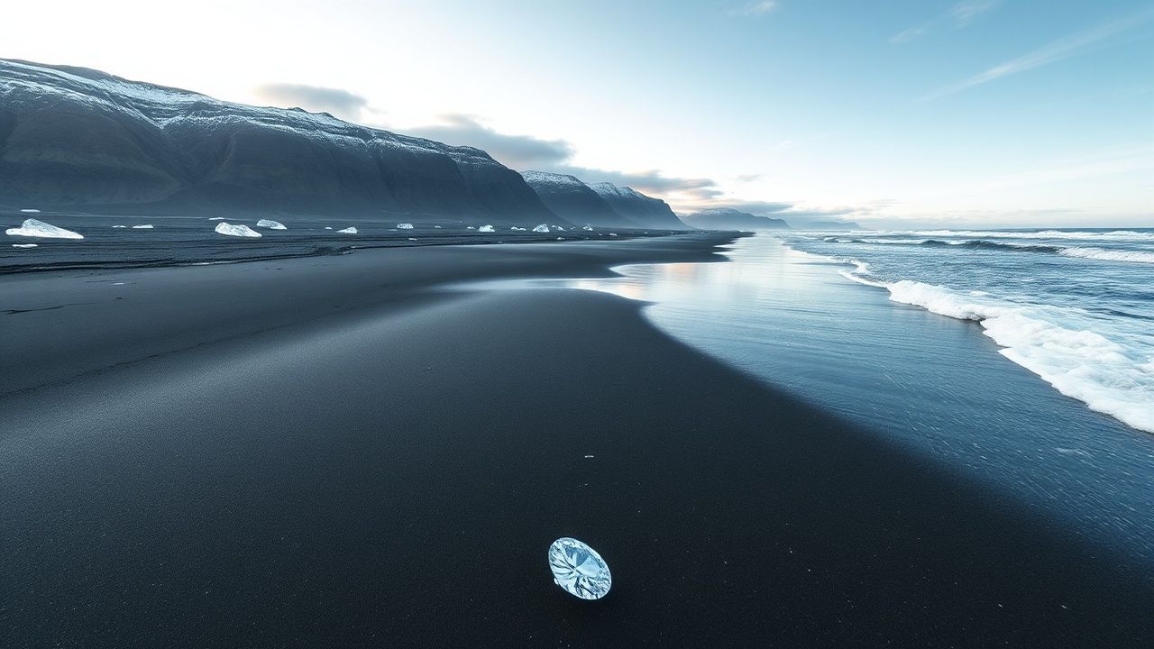 Glorious Iceland Diamond Beach