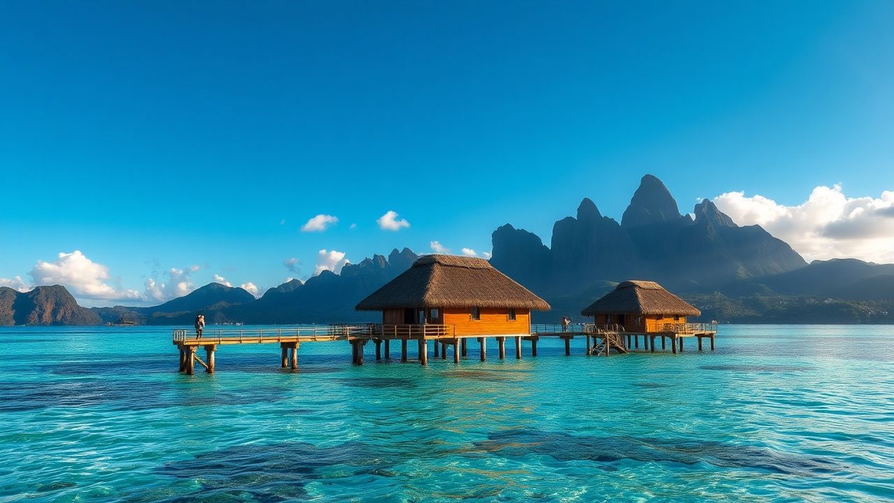 Breathtaking Tahiti Overwater Bungalow