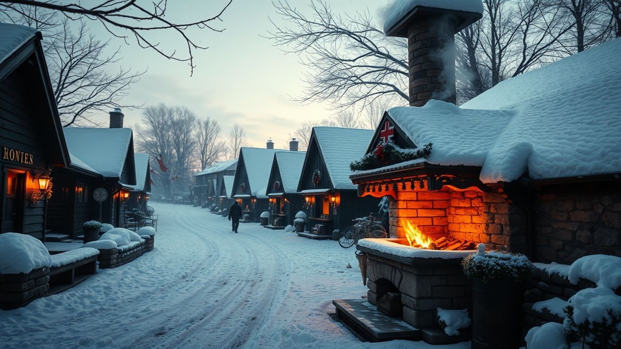 Golden Village First Cozy in Winter