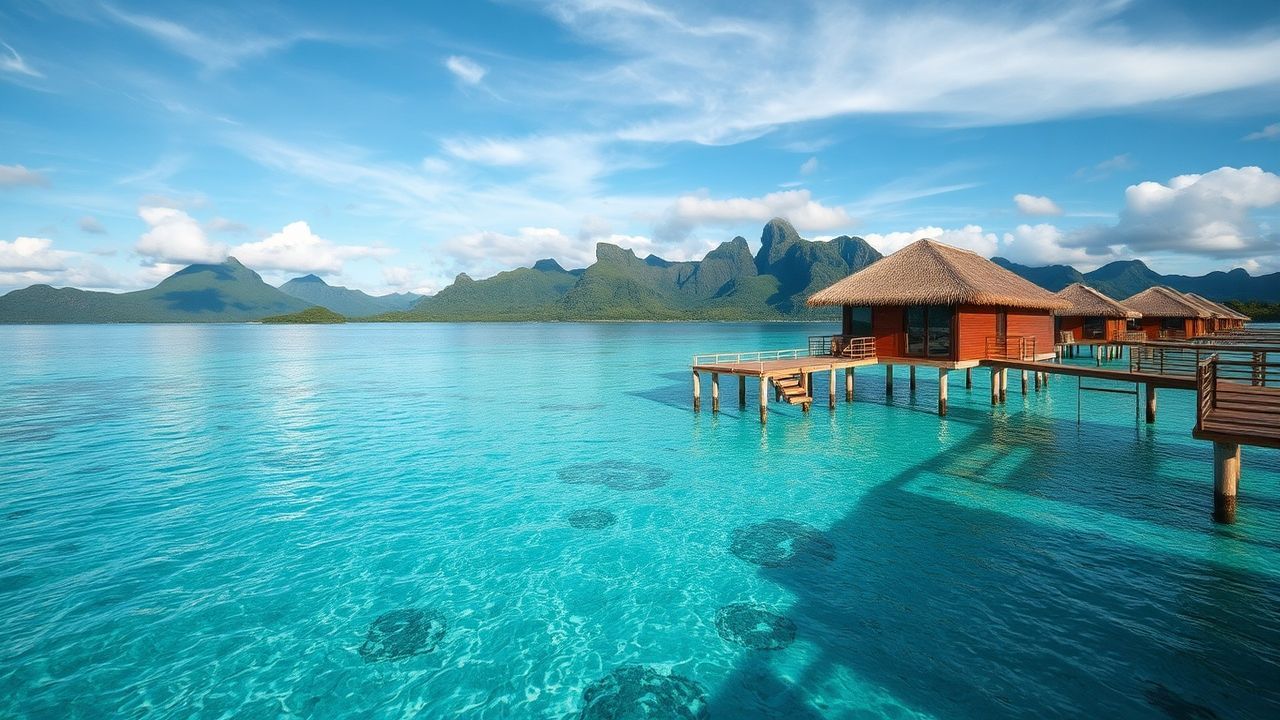 Breathtaking Tahiti Overwater Bungalow