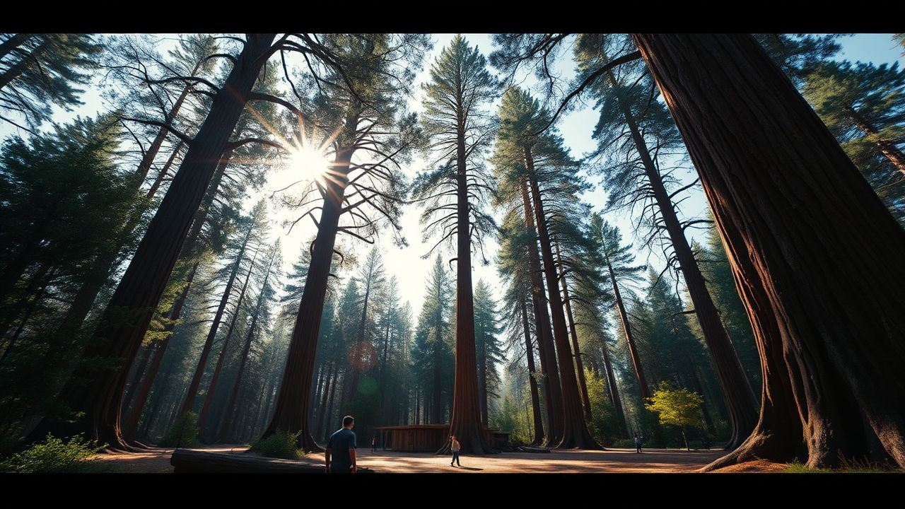 Majestic Sequoia Grove Giant