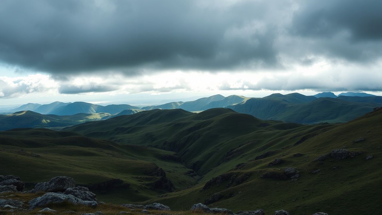 Breathtaking Scottish Highlands Rolling Drama