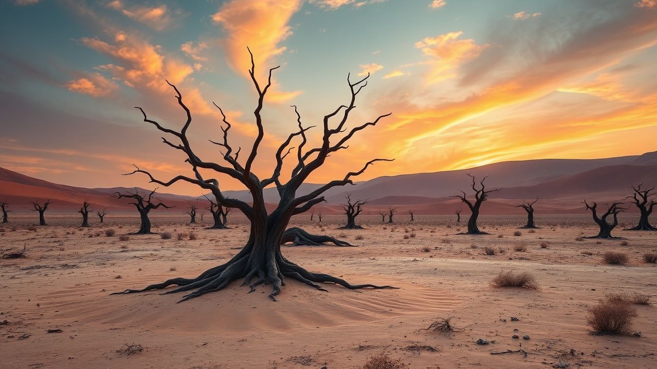 Dramatic Namib Dead Vlei