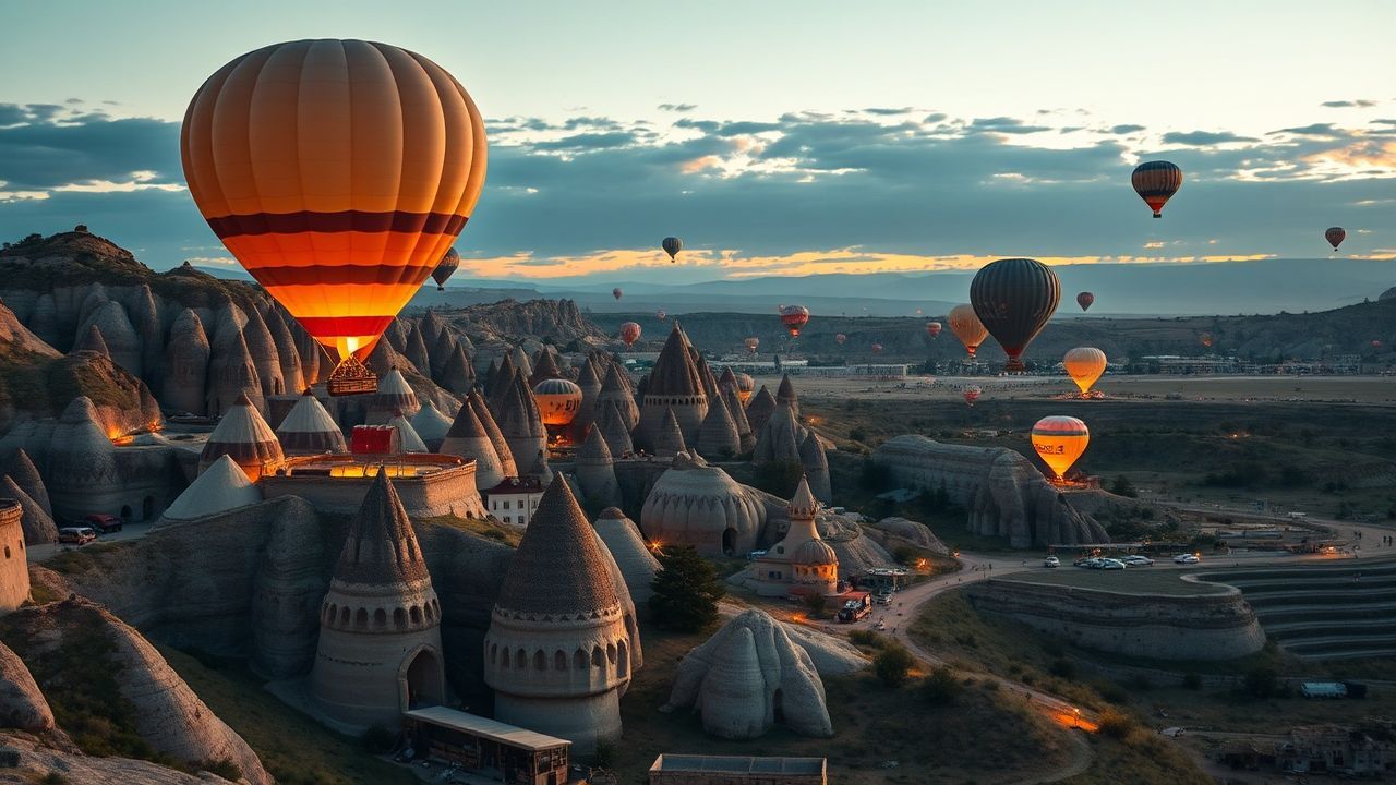 Wild Cappadocia Turkey Fairy at Sunrise