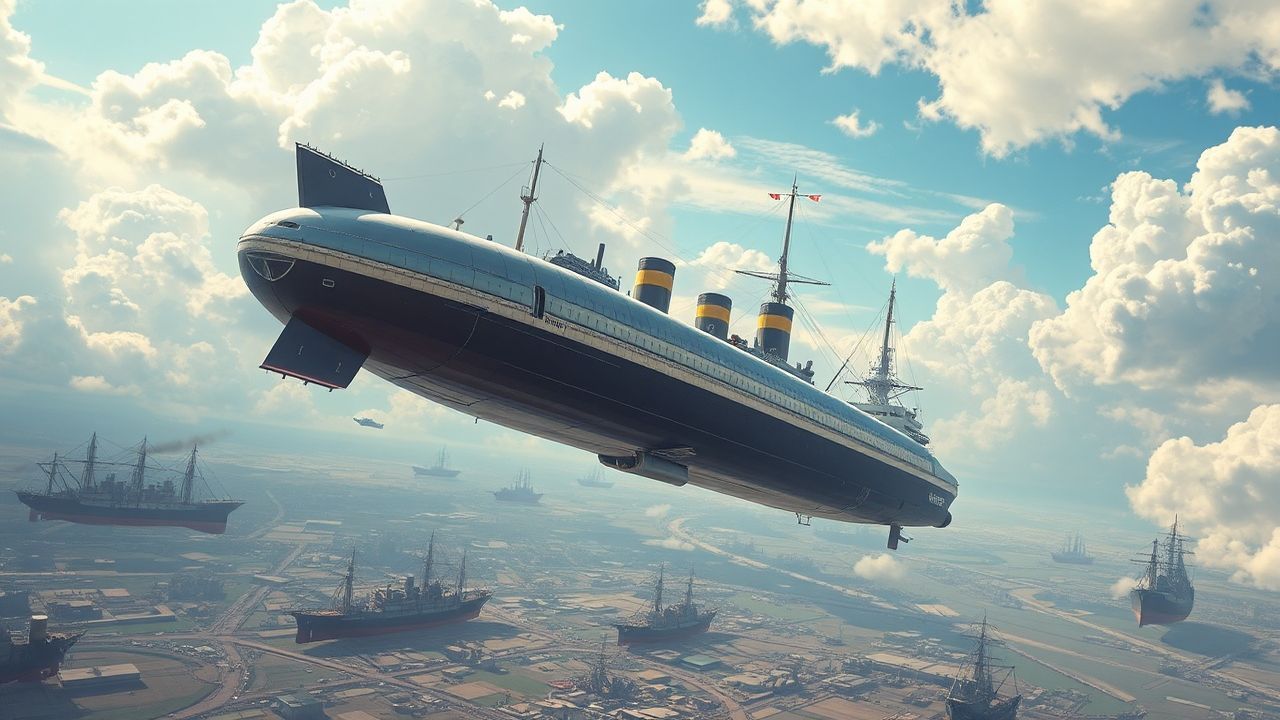 Victorian Airship Fleet Victorian