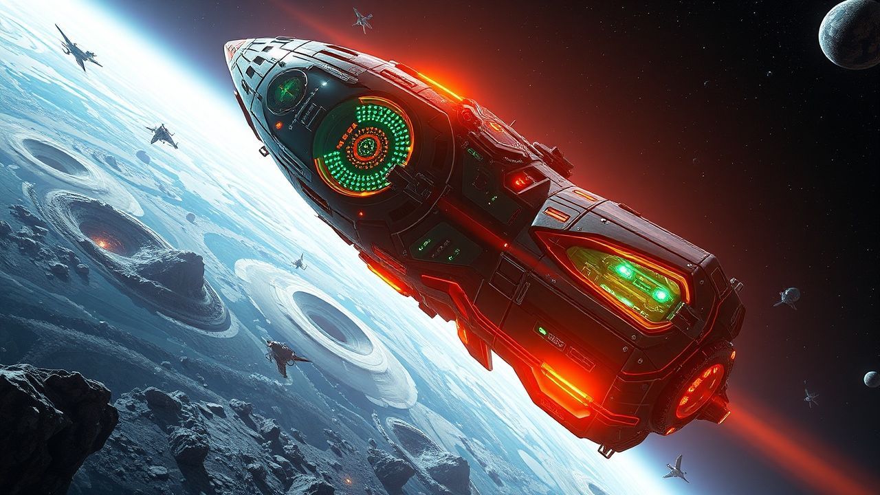 Orbital Bioship Organic Spacecraft