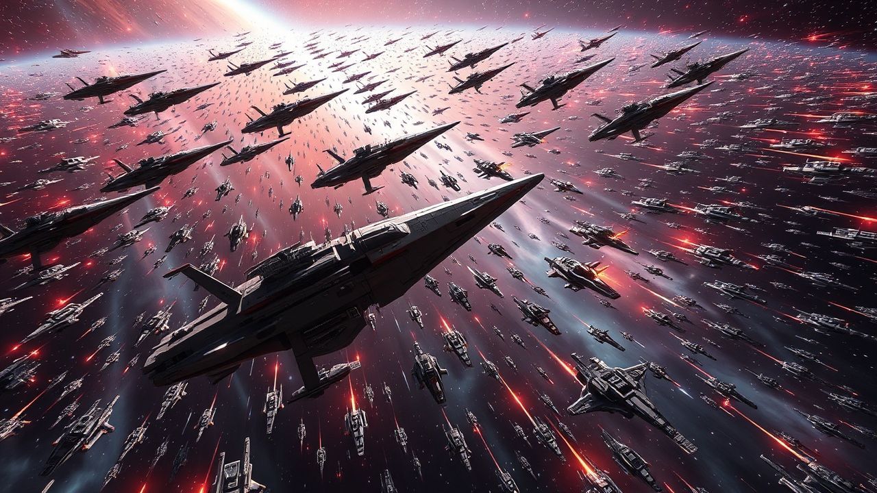 Advanced Space Fleet Hundreds