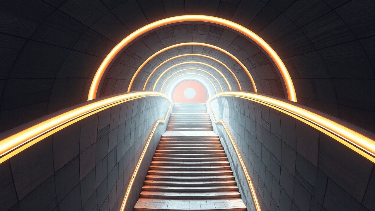 Otherworldly Infinite Stairs Impossible