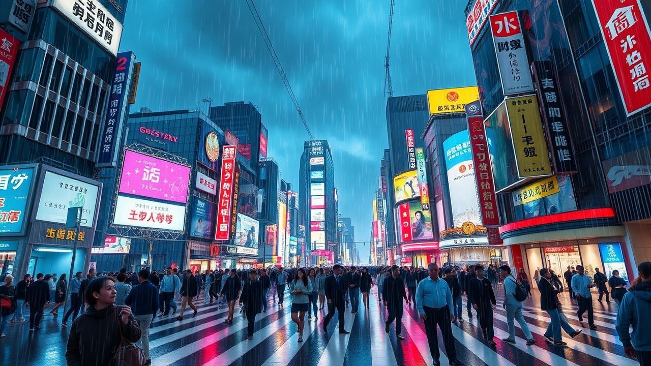 Luminous Tokyo Shibuya Future Neon Dreams