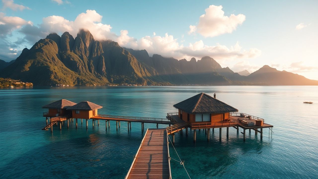 Breathtaking Tahiti Overwater Bungalow