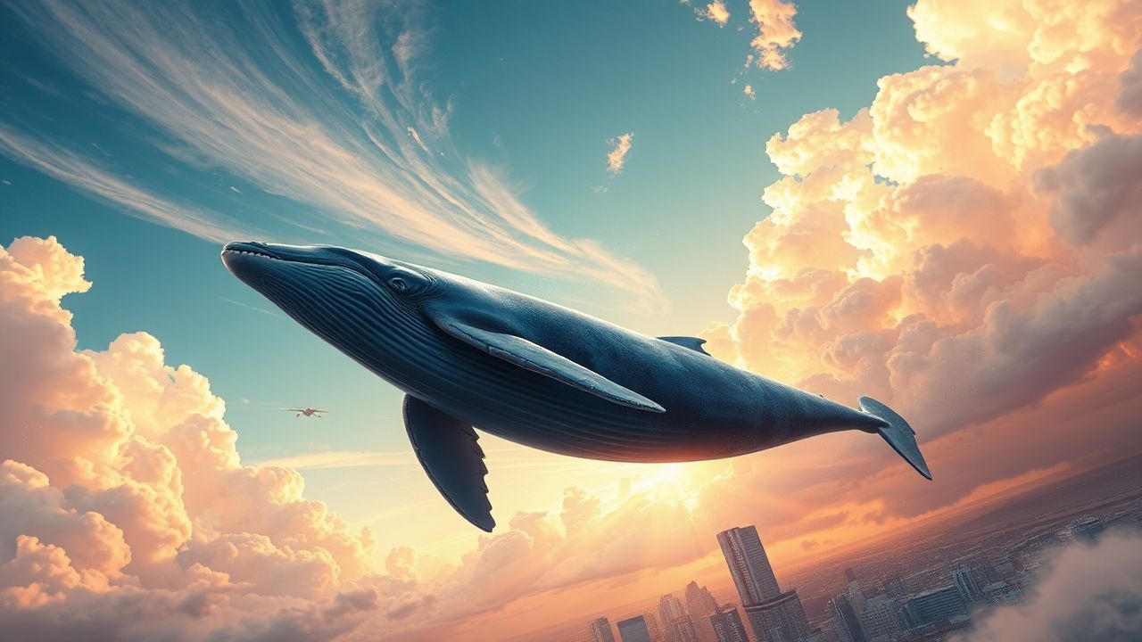 Infinite Whale Flying City