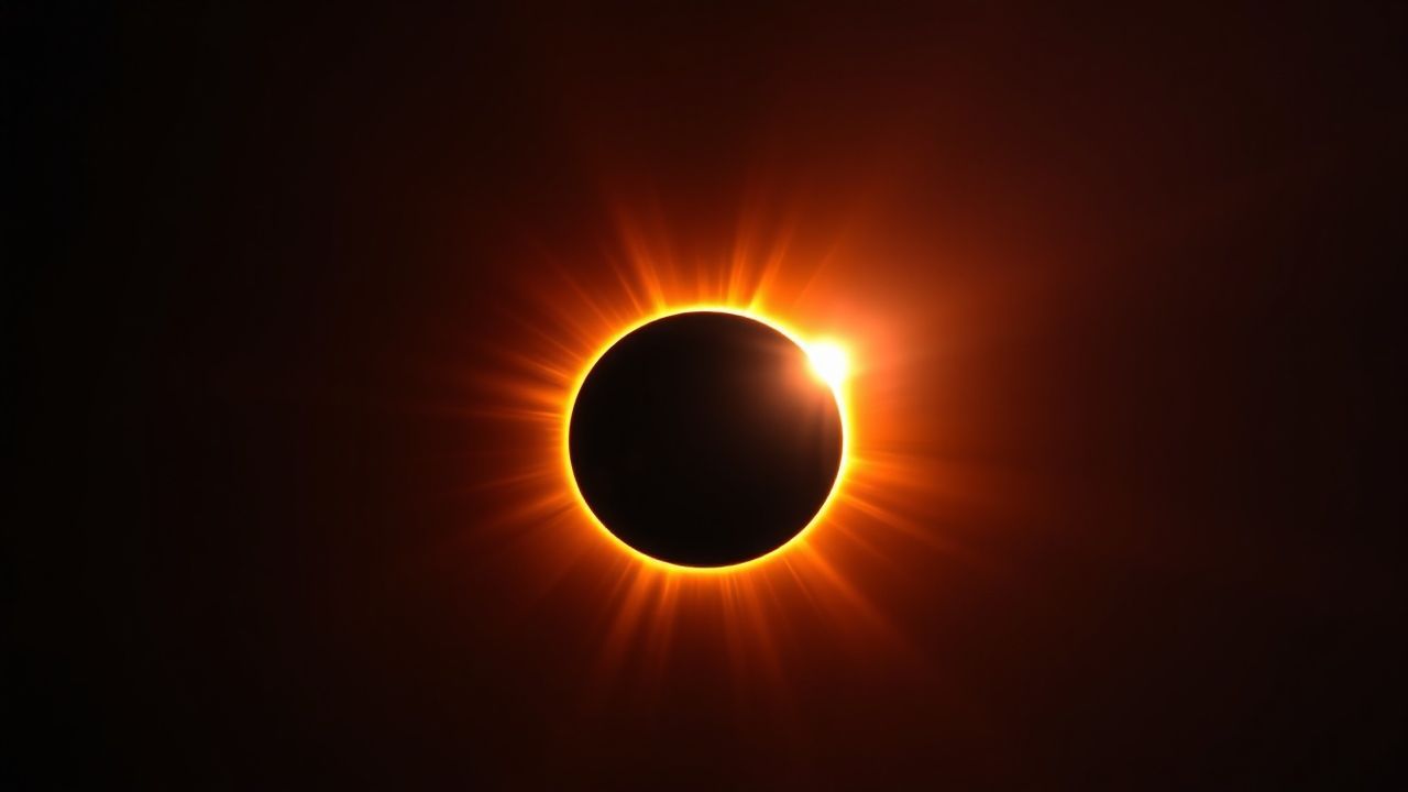 Tranquil Total Solar Eclipse