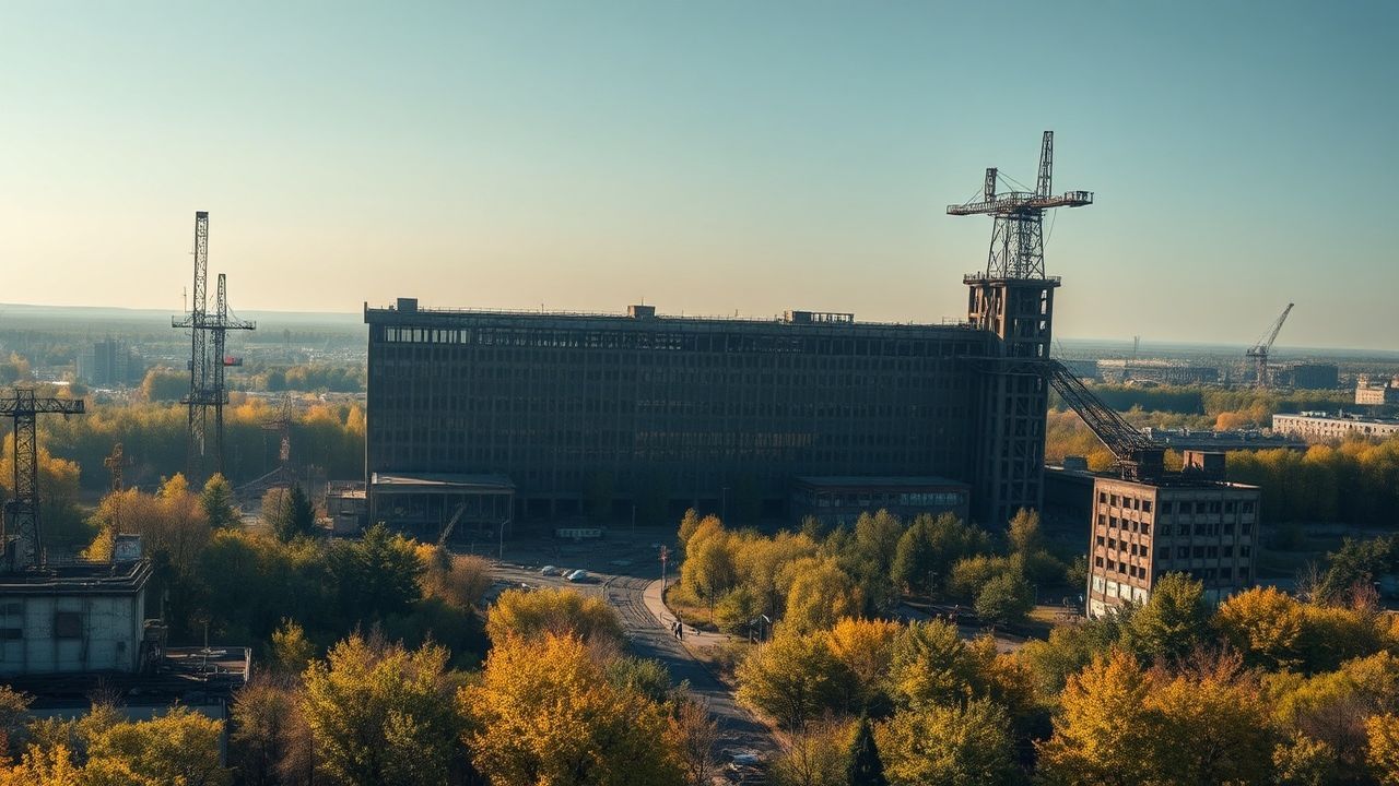 Overgrown Chernobyl Nature Reclaiming