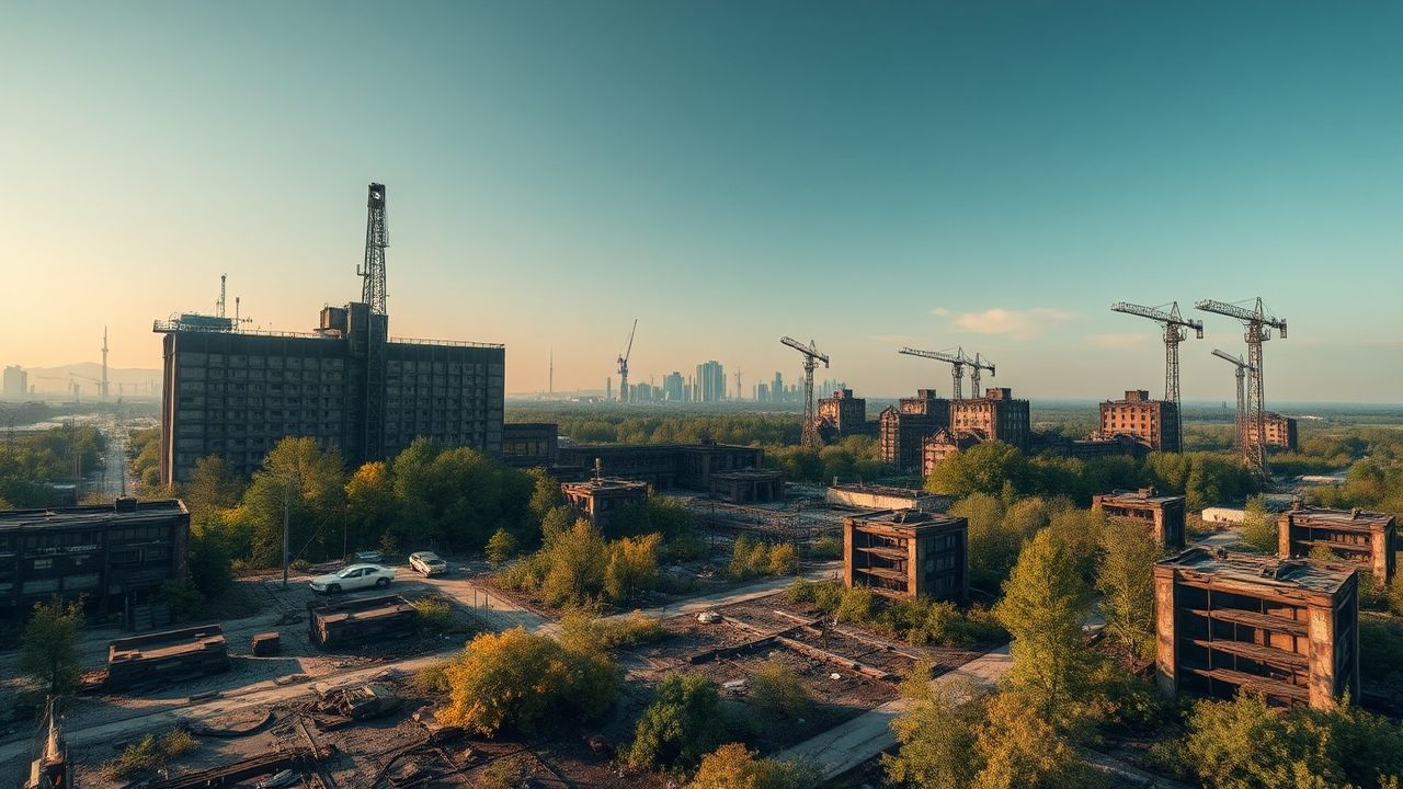 Ancient Chernobyl Nature Reclaiming