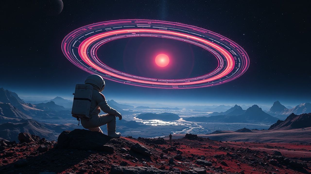 Stellar Astronaut Alien Planet