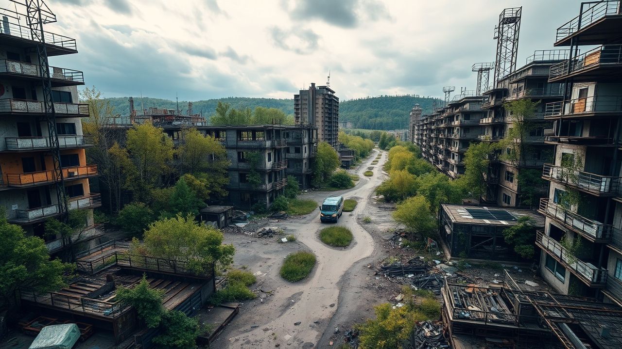 Ancient Chernobyl Nature Reclaiming