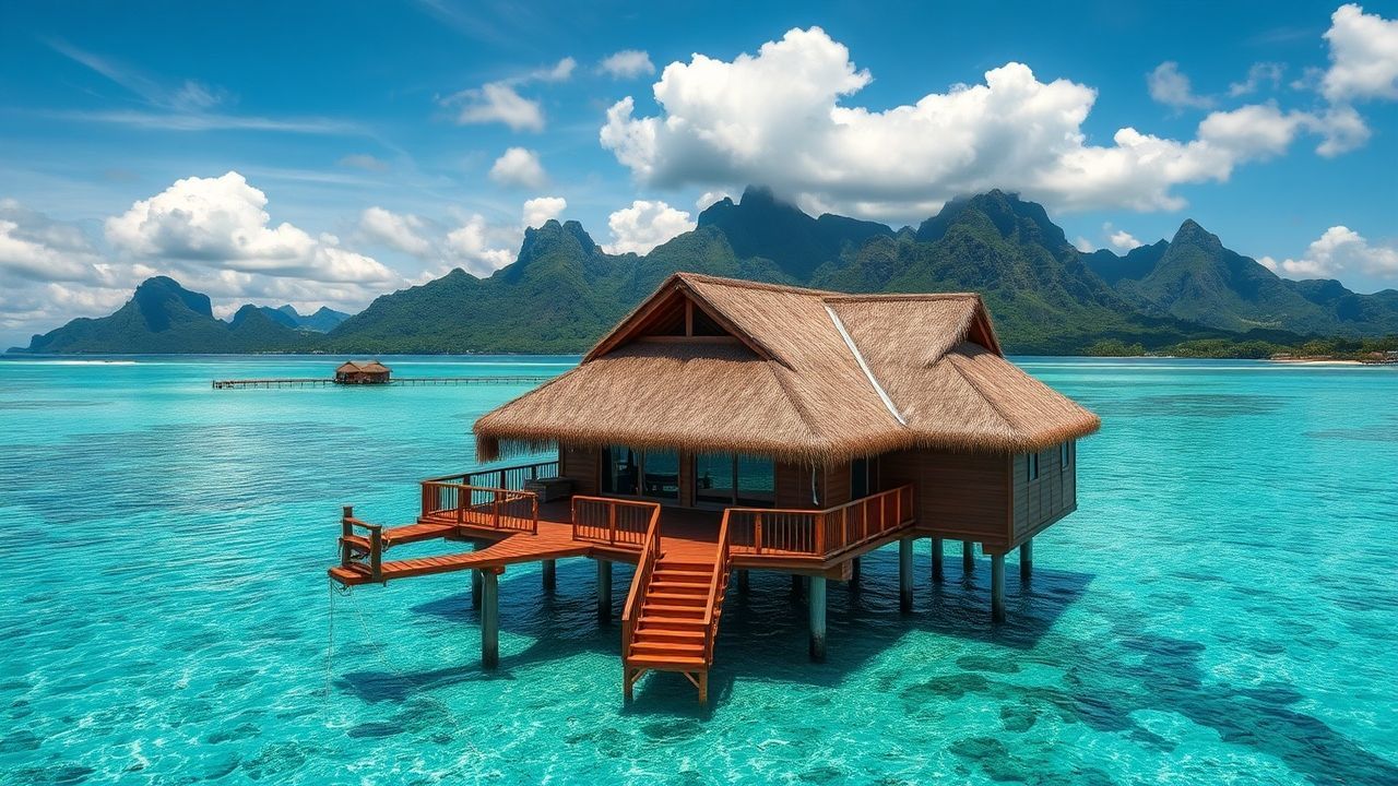 Stunning Tahiti Overwater Bungalow