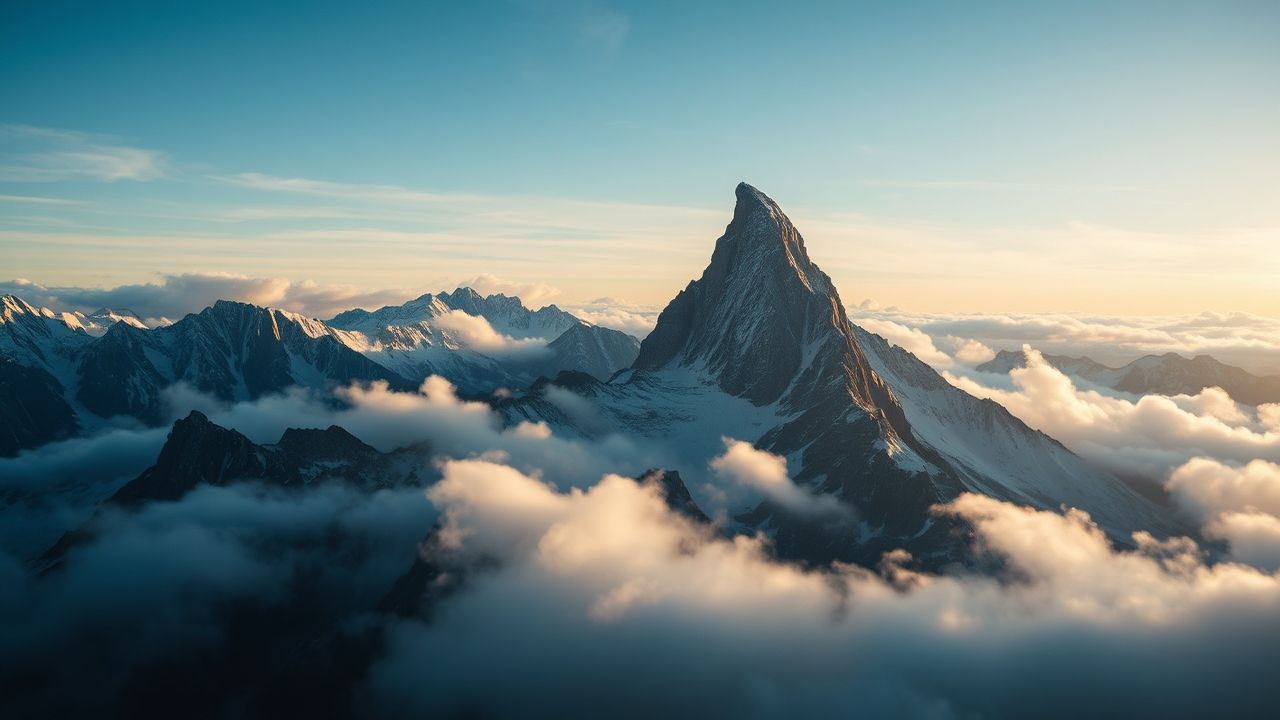 Breathtaking Matterhorn Pyramid Peak Drama