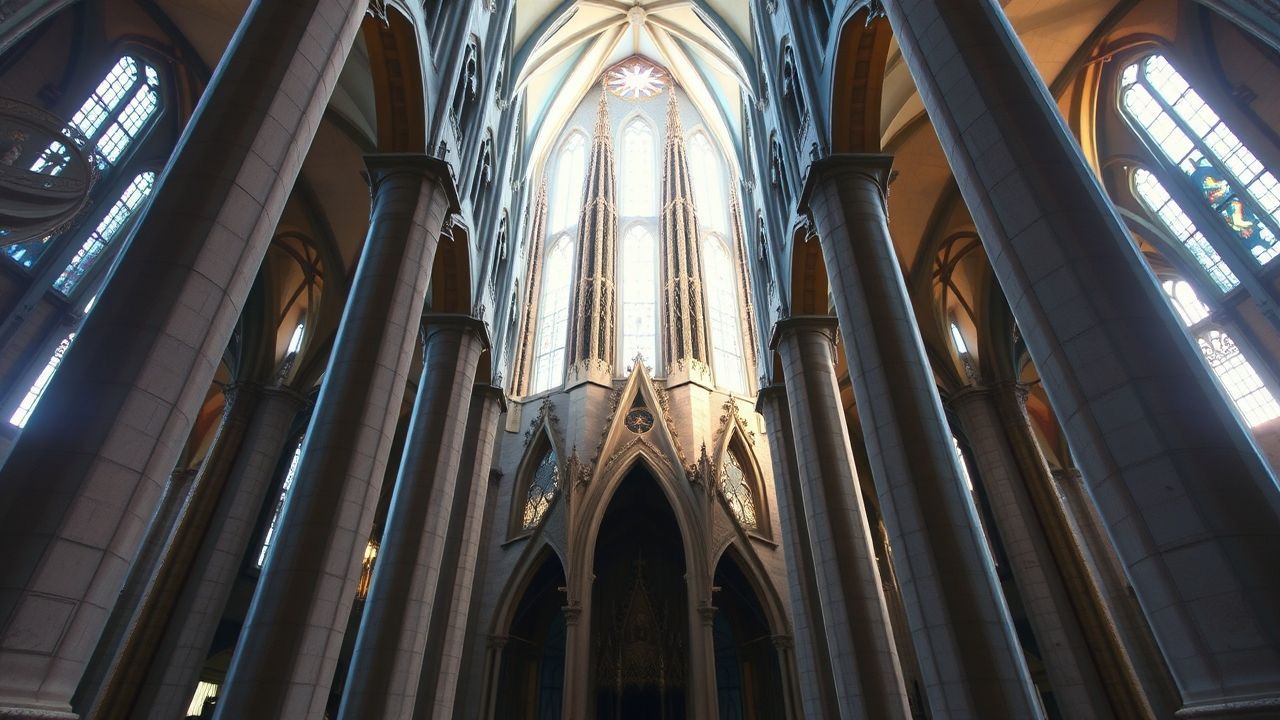 Majestic Sagrada Familia Interior