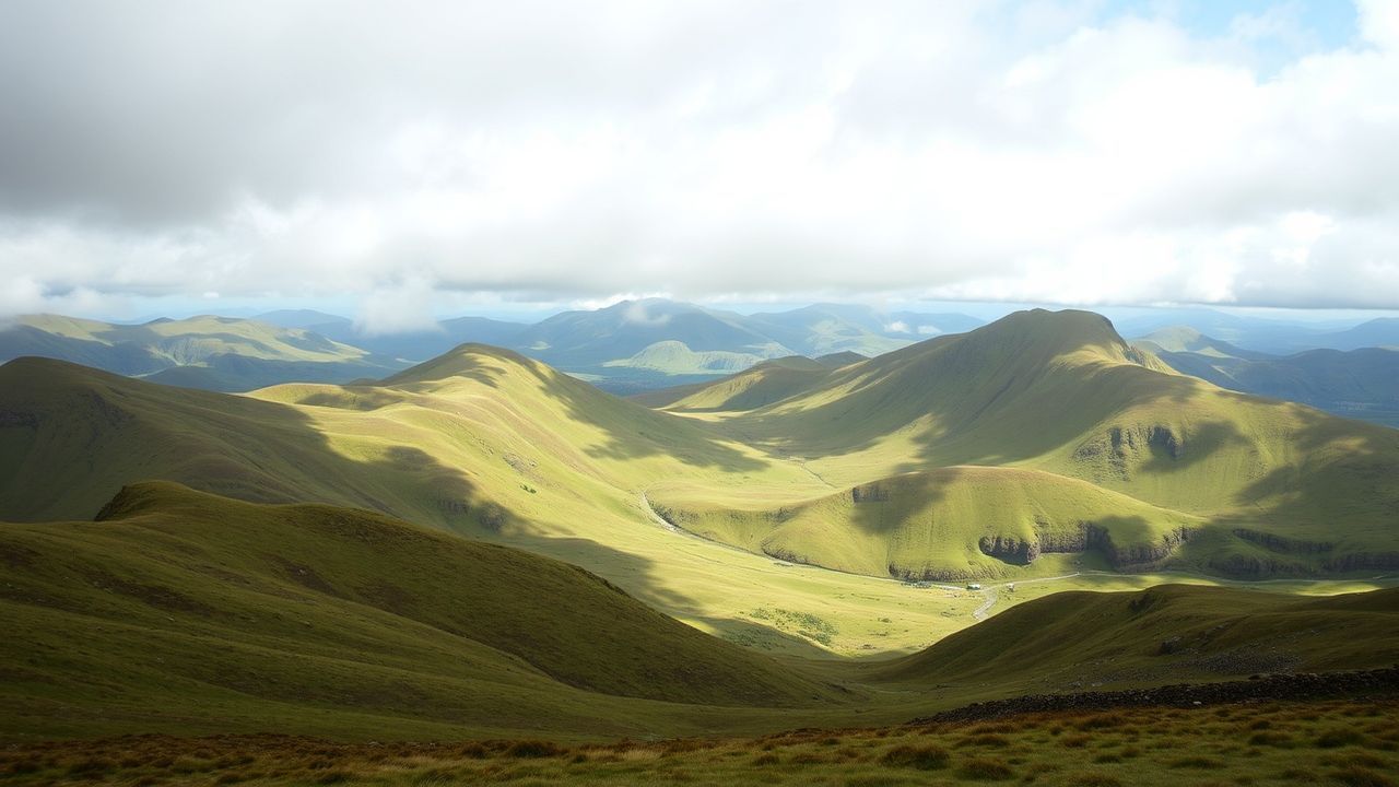 Majestic Scottish Highlands Rolling Drama