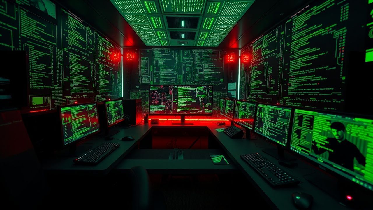 Digital Hacker Den Screens