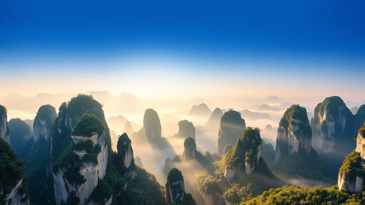 Glorious China Zhangjiajie Avatar in the Mist