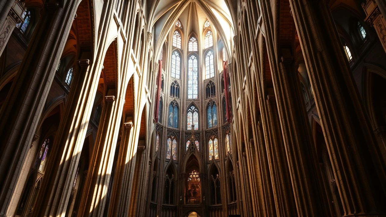 Monumental Sagrada Familia Interior