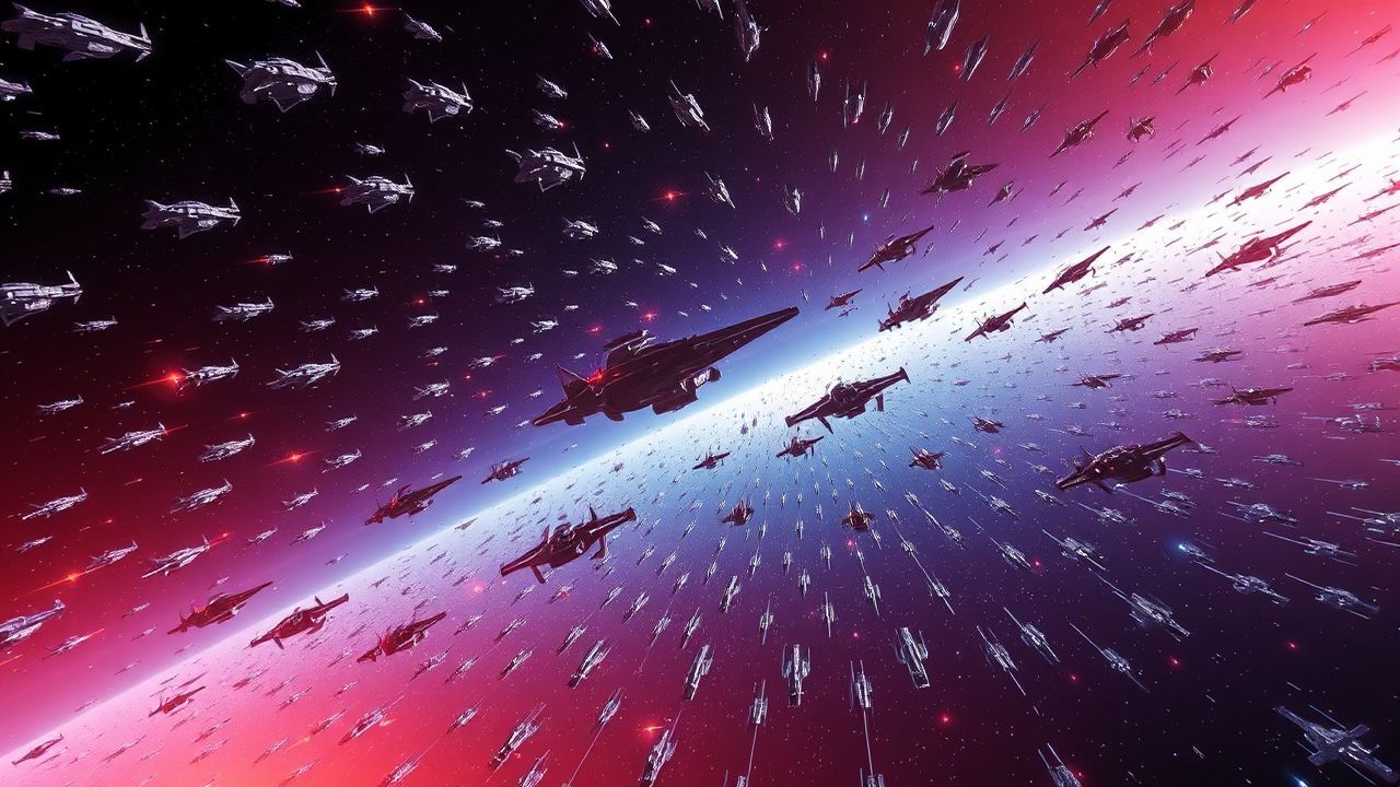 Advanced Space Fleet Hundreds