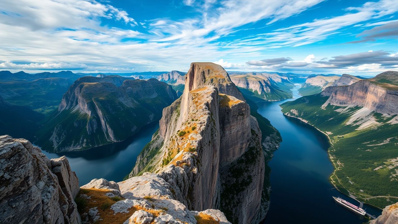 Majestic Norway Trolltunga Cliff Drama
