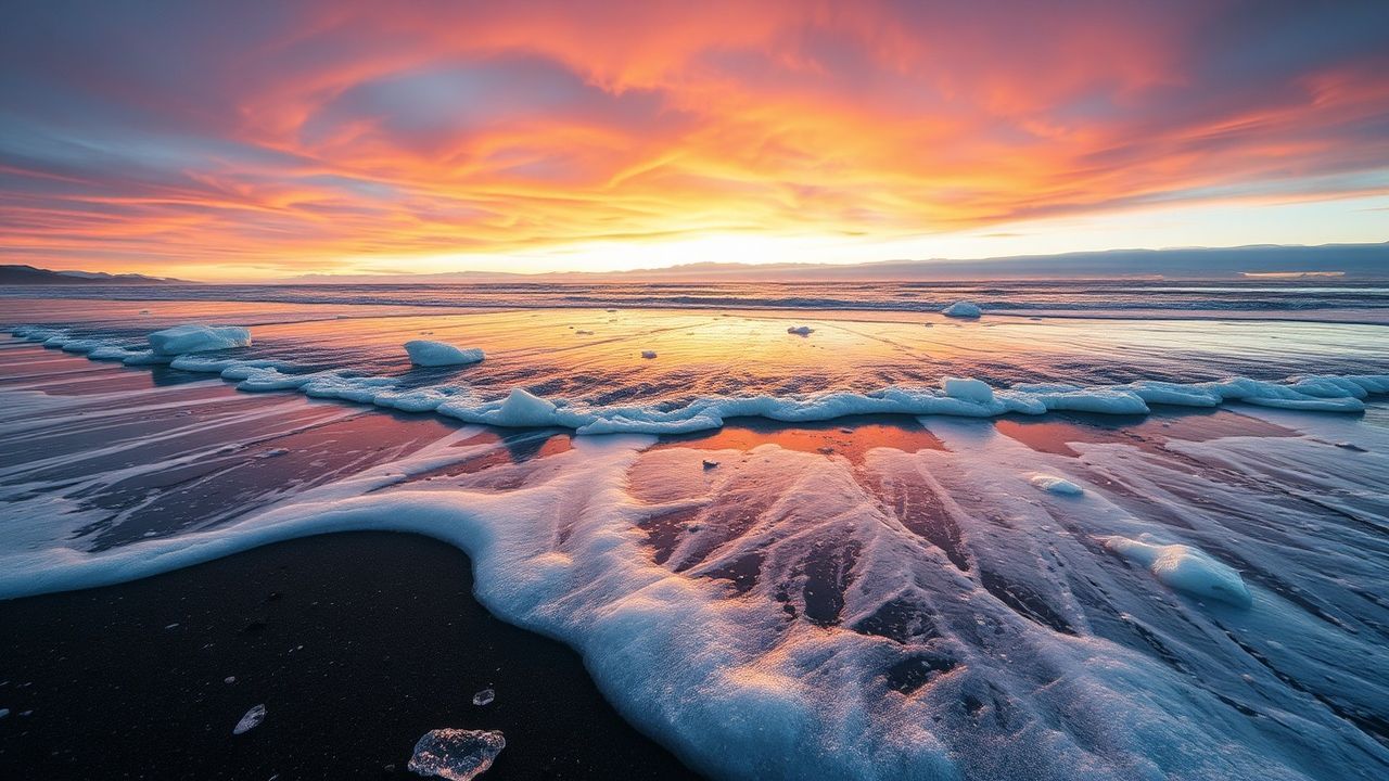 Glorious Iceland Diamond Beach