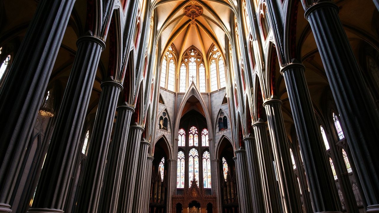 Iconic Sagrada Familia Interior