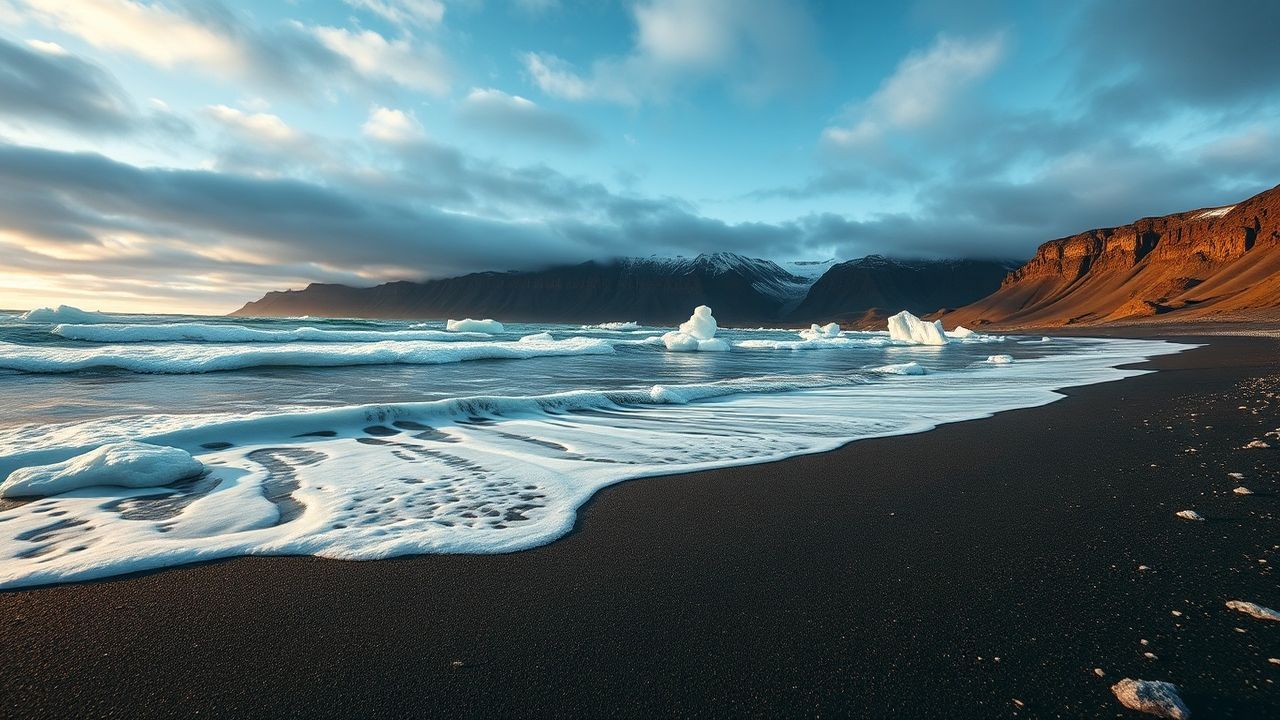 Breathtaking Iceland Diamond Beach