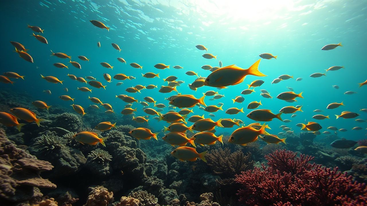 Coral Coral Reef Vibrant