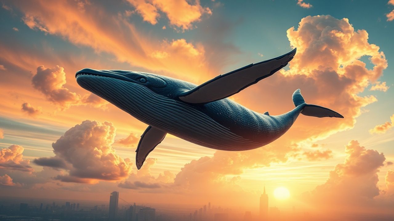 Infinite Whale Flying City