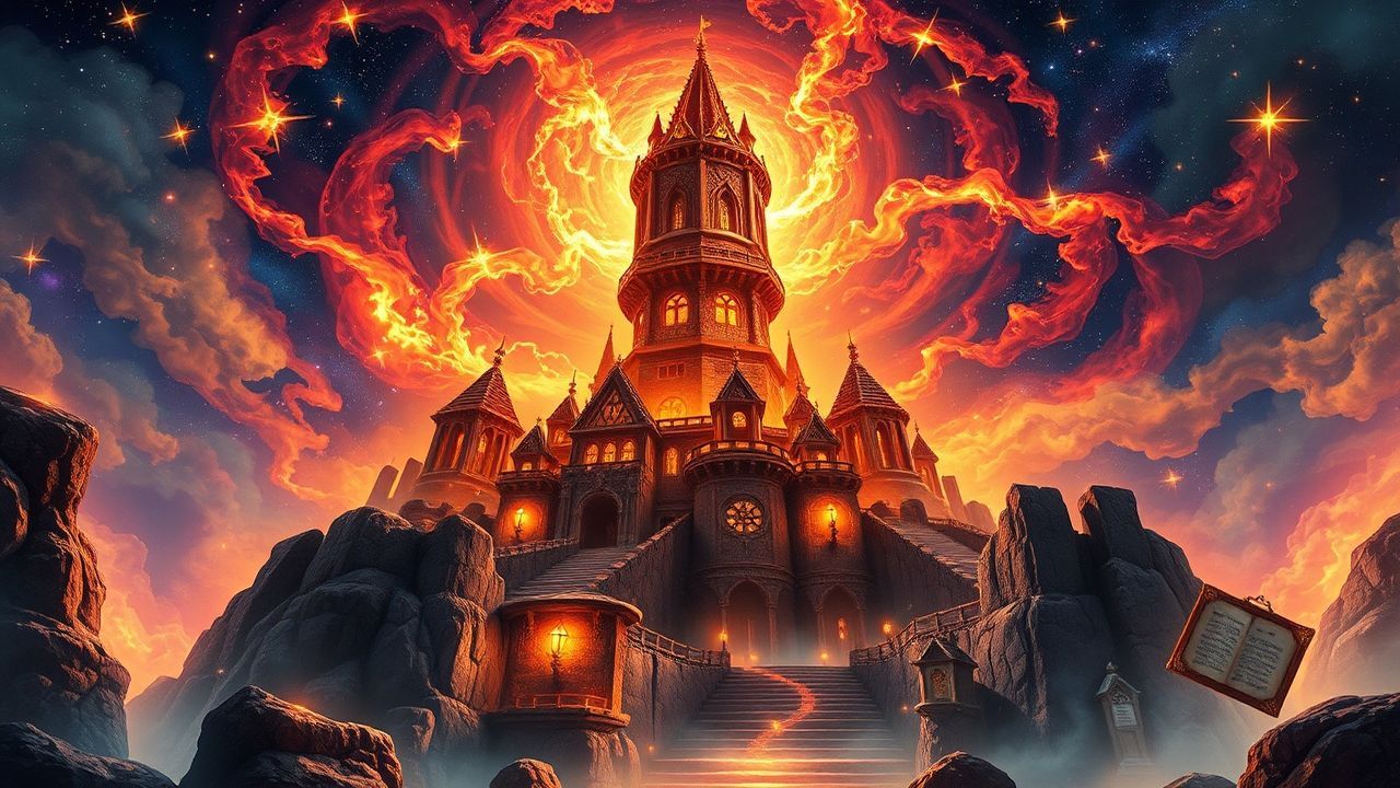 Celestial Wizard Tower Energy Magic