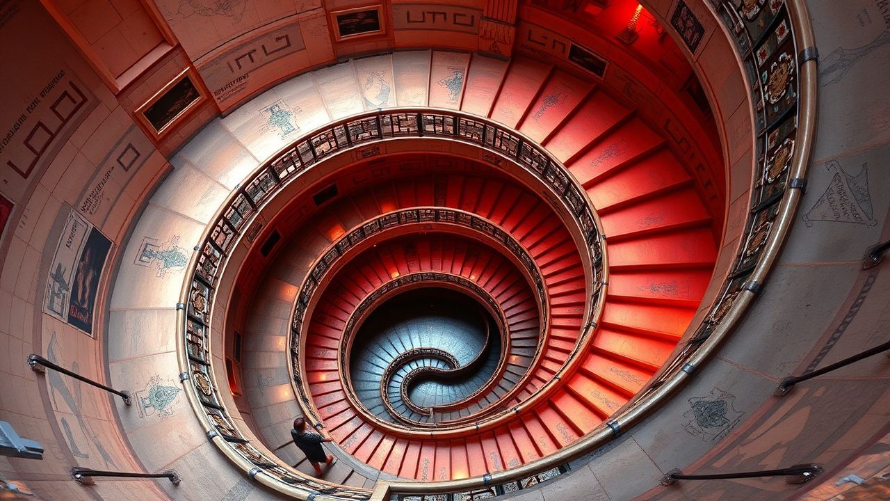 Dreamlike Infinite Stairs Impossible